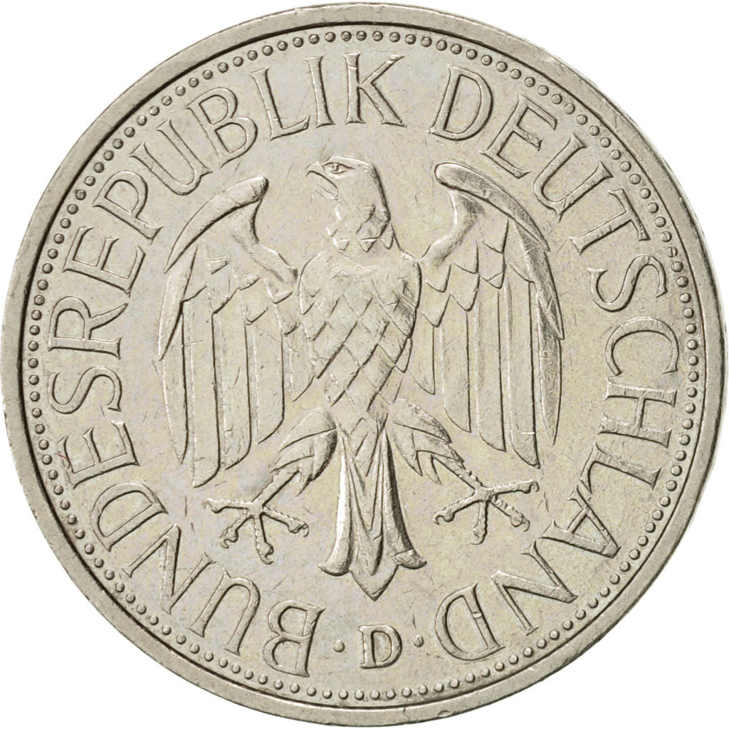 Coin, GERMANY - FEDERAL REPUBLIC, Mark, 1985, Munich, AU(55-58), Copper-nickel