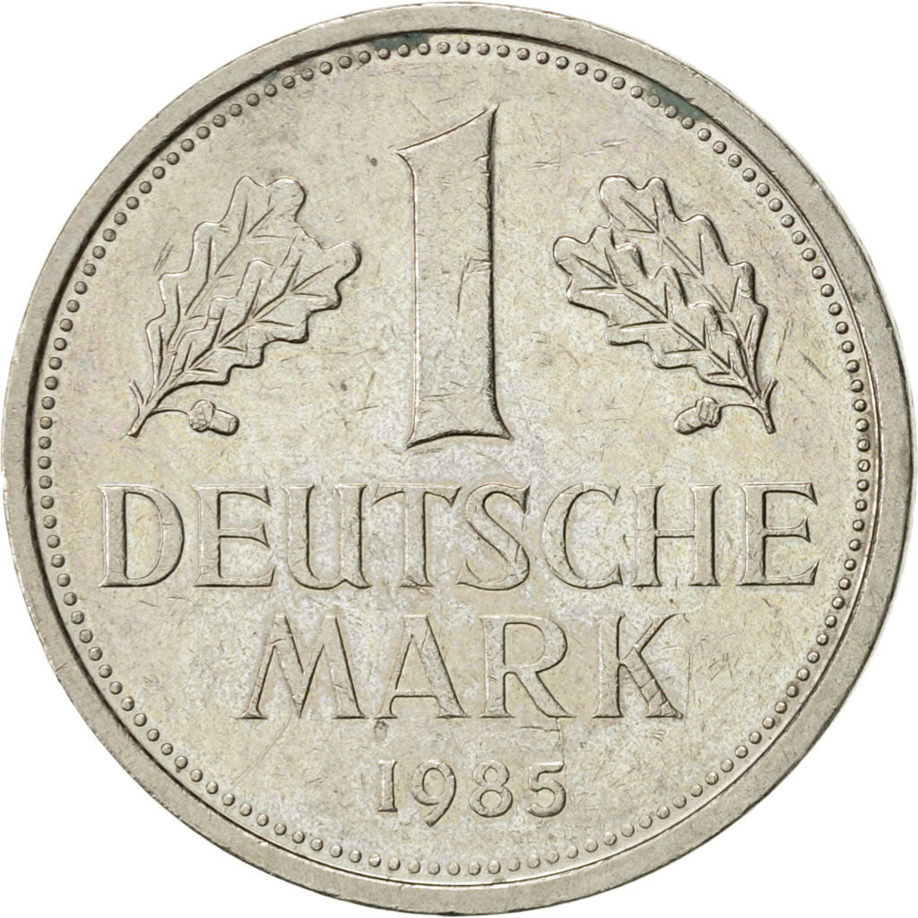 Coin, GERMANY - FEDERAL REPUBLIC, Mark, 1985, Munich, AU(55-58), Copper-nickel