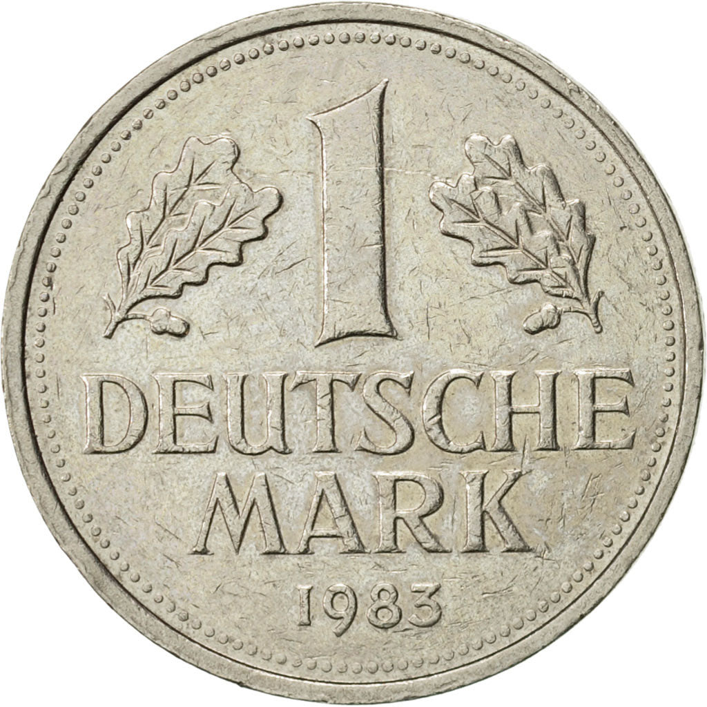 Moneta, GERMANIA - REPUBBLICA FEDERALE, Mark, 1983, Karlsruhe, SPL-