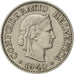 Coin, Switzerland, 10 Rappen, 1940, Bern, AU(55-58), Copper-nickel, KM:27