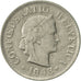 Coin, Switzerland, 5 Rappen, 1948, Bern, EF(40-45), Copper-nickel, KM:26