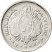 BOLIVIA, 20 Centavos, 1888, KM #159.2, EF(40-45), Silver, 22.5, 4.56