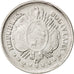 BOLIVIA, 20 Centavos, 1888, KM #159.2, EF(40-45), Silver, 22.5, 4.56