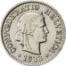 Monnaie, Suisse, 5 Rappen, 1933, Bern, SUP, Nickel, KM:26b