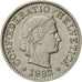 Monnaie, Suisse, 5 Rappen, 1932, Bern, SUP, Nickel, KM:26b