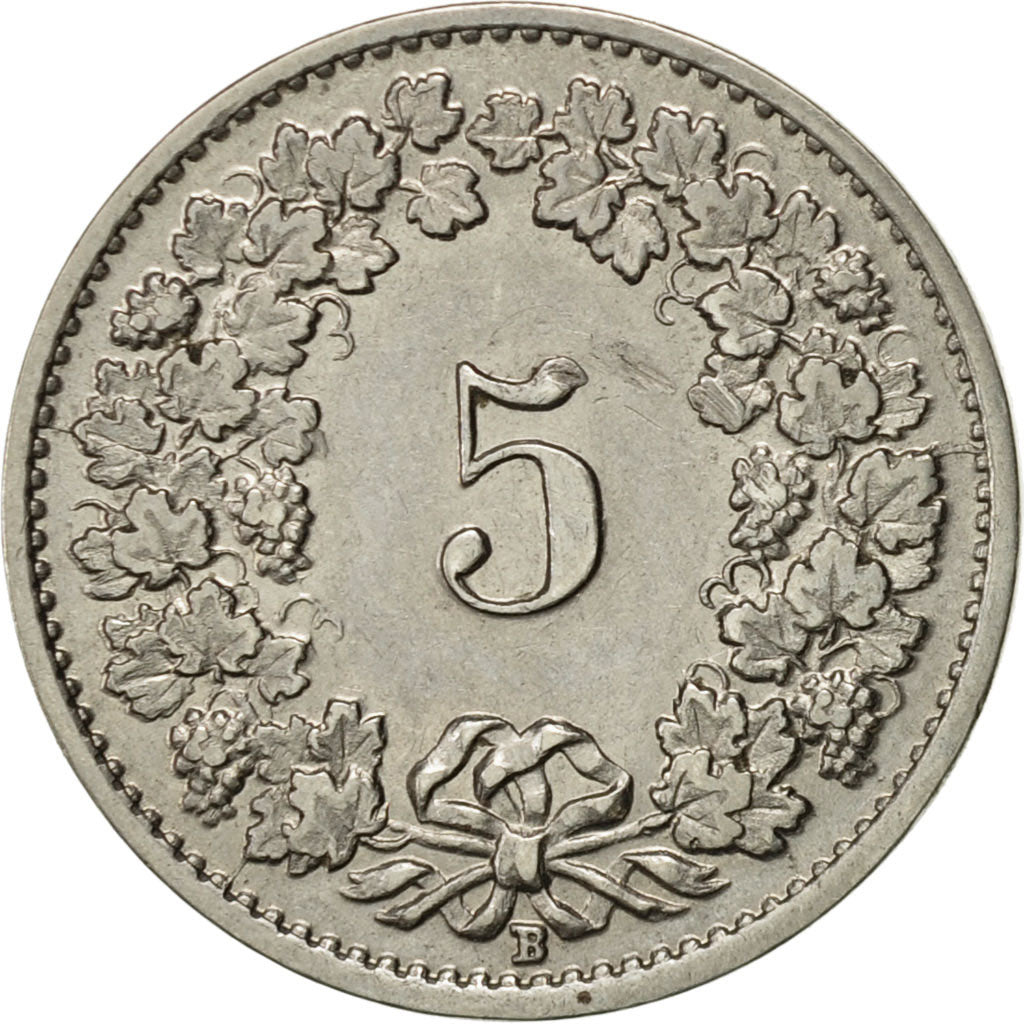 Monnaie, Suisse, 5 Rappen, 1932, Bern, SUP, Nickel, KM:26b
