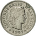Coin, Switzerland, 5 Rappen, 1947, Bern, AU(55-58), Copper-nickel, KM:26