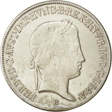 Coin, Hungary, Ferdinand V, 20 Krajczar, 1848, MS(60-62), Silver, KM:422