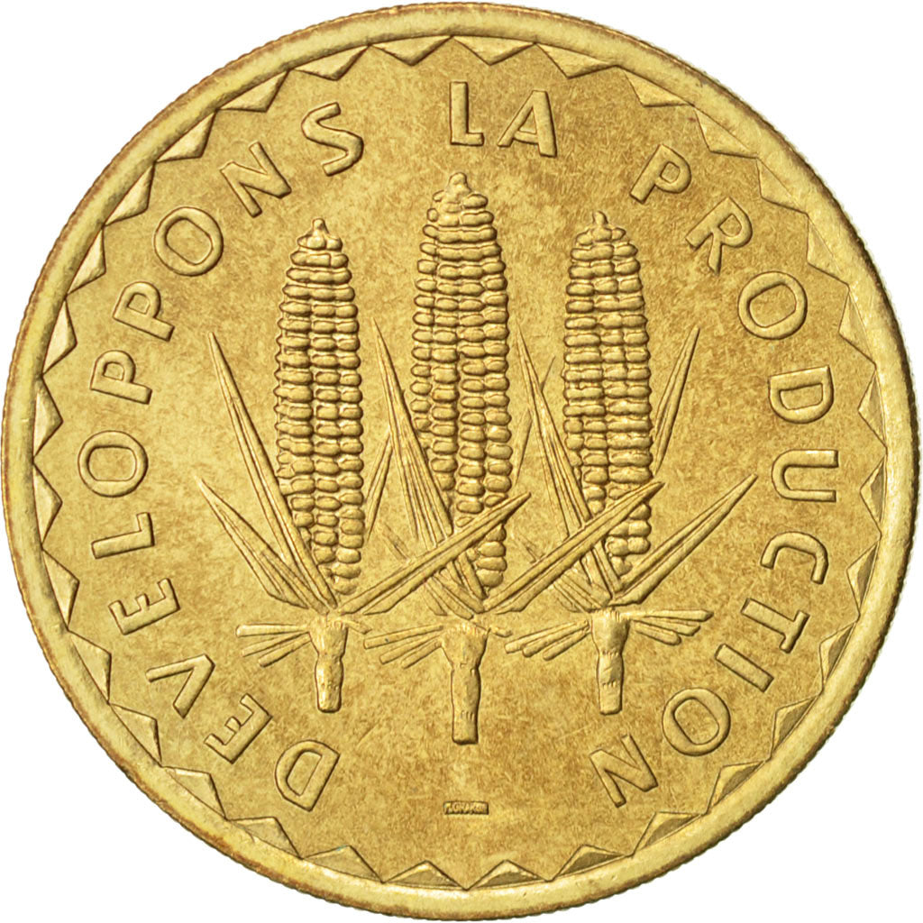 Mali, 100 Francs, 1975, Paris, AU(55-58), Nickel-brass, KM:10