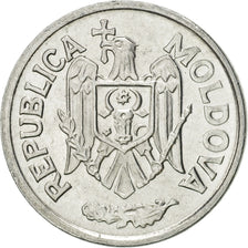 Moldova, 5 Bani, 1993, AU(55-58), Aluminum, KM:2