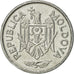 Moldova, 25 Bani, 1993, SUP, Aluminium, KM:3