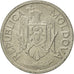 Moldova, Leu, 1992, AU(55-58), Nickel Clad Steel, KM:5