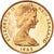 Moneta, Nowa Zelandia, Elizabeth II, 2 Cents, 1982, AU(55-58), Bronze, KM:32.1