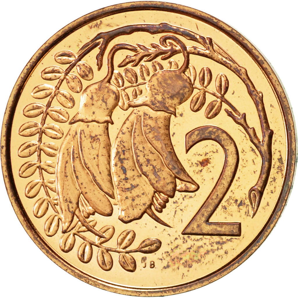 Monnaie, Nouvelle-Zélande, Elizabeth II, 2 Cents, 1982, SUP, Bronze, KM:32.1