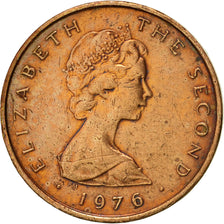Coin, Isle of Man, Elizabeth II, 1/2 Penny, 1976, Pobjoy Mint, AU(50-53)