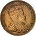 Hong Kong, Edward VII, Cent, 1902, SS, Bronze, KM:11