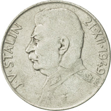 Checoslovaquia, 50 Korun, 1949, MBC+, Plata, KM:28