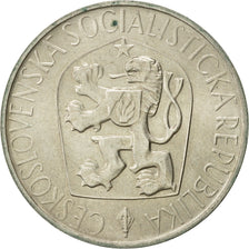 Checoslovaquia, 10 Korun, 1965, EBC, Plata, KM:58