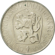 Cecoslovacchia, 10 Korun, 1965, SPL-, Argento, KM:58