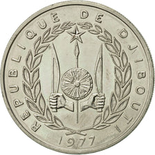 Djibouti, 100 Francs, 1977, Paris, AU(55-58), Copper-nickel, KM:26