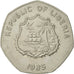 Liberia, 5 Dollars, 1985, AU(55-58), Copper-nickel, KM:44