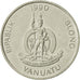 Munten, Vanuatu, 10 Vatu, 1990, British Royal Mint, PR, Copper-nickel, KM:6