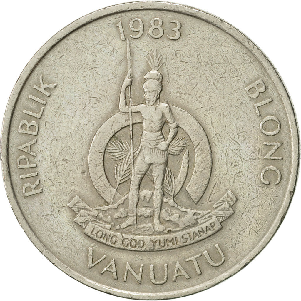 Münze, Vanuatu, 20 Vatu, 1983, British Royal Mint, SS+, Copper-nickel, KM:7