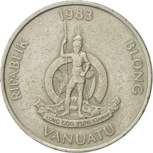 Münze, Vanuatu, 20 Vatu, 1983, British Royal Mint, SS+, Copper-nickel, KM:7