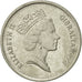Gibraltar, Elizabeth II, 10 Pence, 1991, VZ, Copper-nickel, KM:23.1