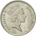 Gibilterra, Elizabeth II, 10 Pence, 1991, SPL-, Rame-nichel, KM:23.1