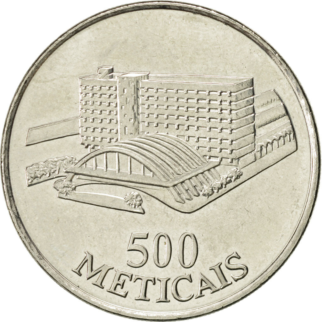 Monnaie, Mozambique, 500 Meticais, 1994, Royal Mint, SUP, Nickel Clad Steel