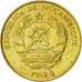 Mozambique, 20 Meticais, 1994, Royal Mint, AU(55-58), Brass Clad Steel, KM:118