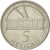 Coin, Mozambique, 5 Meticais, 2006, AU(55-58), Nickel plated steel, KM:139