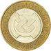 Mozambique, 10 Meticais, 2006, AU(55-58), Bi-Metallic, KM:140