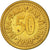 Coin, Yugoslavia, 50 Para, 1990, AU(50-53), Brass, KM:141
