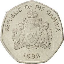 Coin, GAMBIA, THE, Dalasi, 1998, AU(50-53), Copper-nickel, KM:59