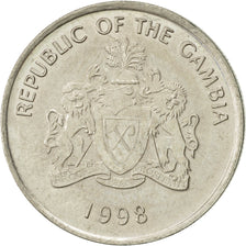 Coin, GAMBIA, THE, 25 Bututs, 1998, AU(55-58), Copper-nickel, KM:57