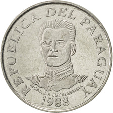 Munten, Paraguay, 50 Guaranies, 1988, PR, Stainless Steel, KM:169