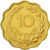 Moneda, Paraguay, 10 Centimos, 1953, EBC, Aluminio - bronce, KM:25