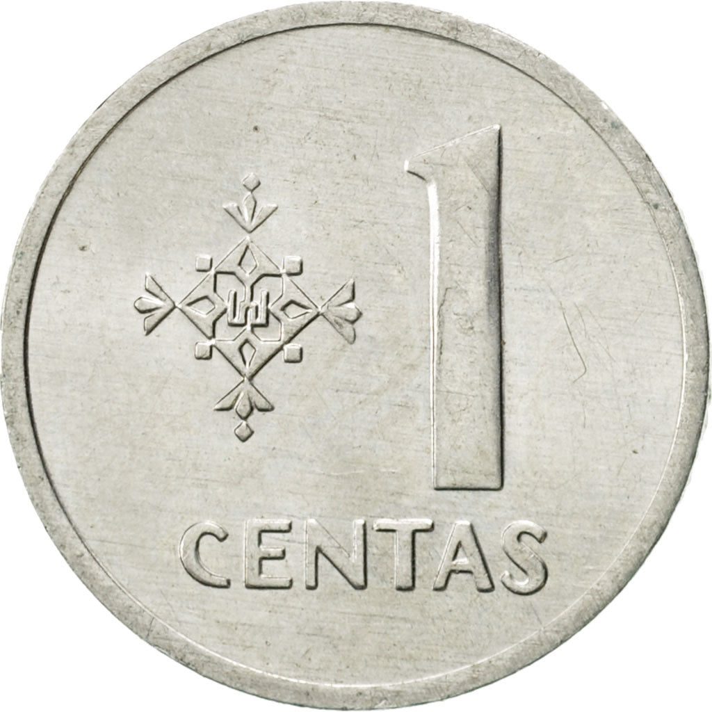 Moneda, Lituania, Centas, 1991, EBC, Aluminio, KM:85
