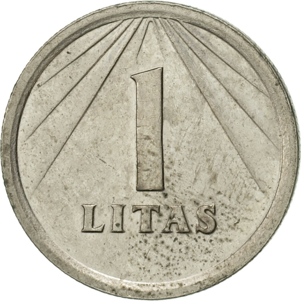 Lituania, Litas, 1991, EBC, Cobre - níquel, KM:91