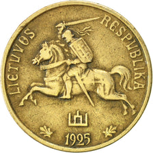 Münze, Lithuania, 10 Centu, 1925, King's Norton, SS, Aluminum-Bronze, KM:73