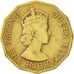 Coin, Nigeria, Elizabeth II, 3 Pence, 1959, EF(40-45), Nickel-brass, KM:3