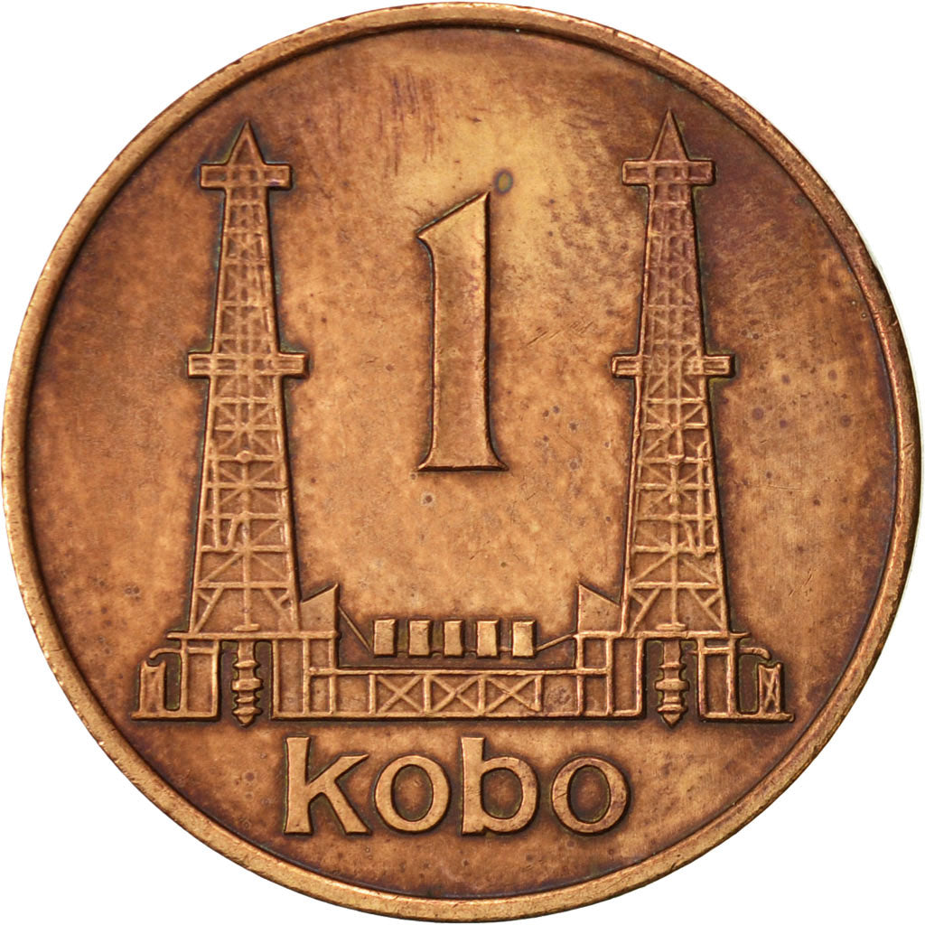 Monnaie, Nigéria, Elizabeth II, Kobo, 1973, TTB+, Bronze, KM:8.1