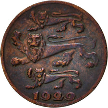 Estonia, Sent, 1929, EF(40-45), Bronze, KM:10