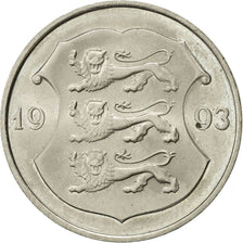 Moneda, Estonia, Kroon, 1993, EBC, Cobre - níquel, KM:28