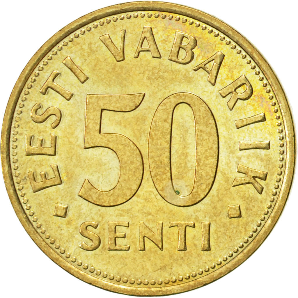 Monnaie, Estonia, 50 Senti, 2007, SUP, Aluminum-Bronze, KM:24