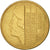 Moneda, Países Bajos, Beatrix, 5 Gulden, 1990, MBC+, Bronze Clad Nickel, KM:210