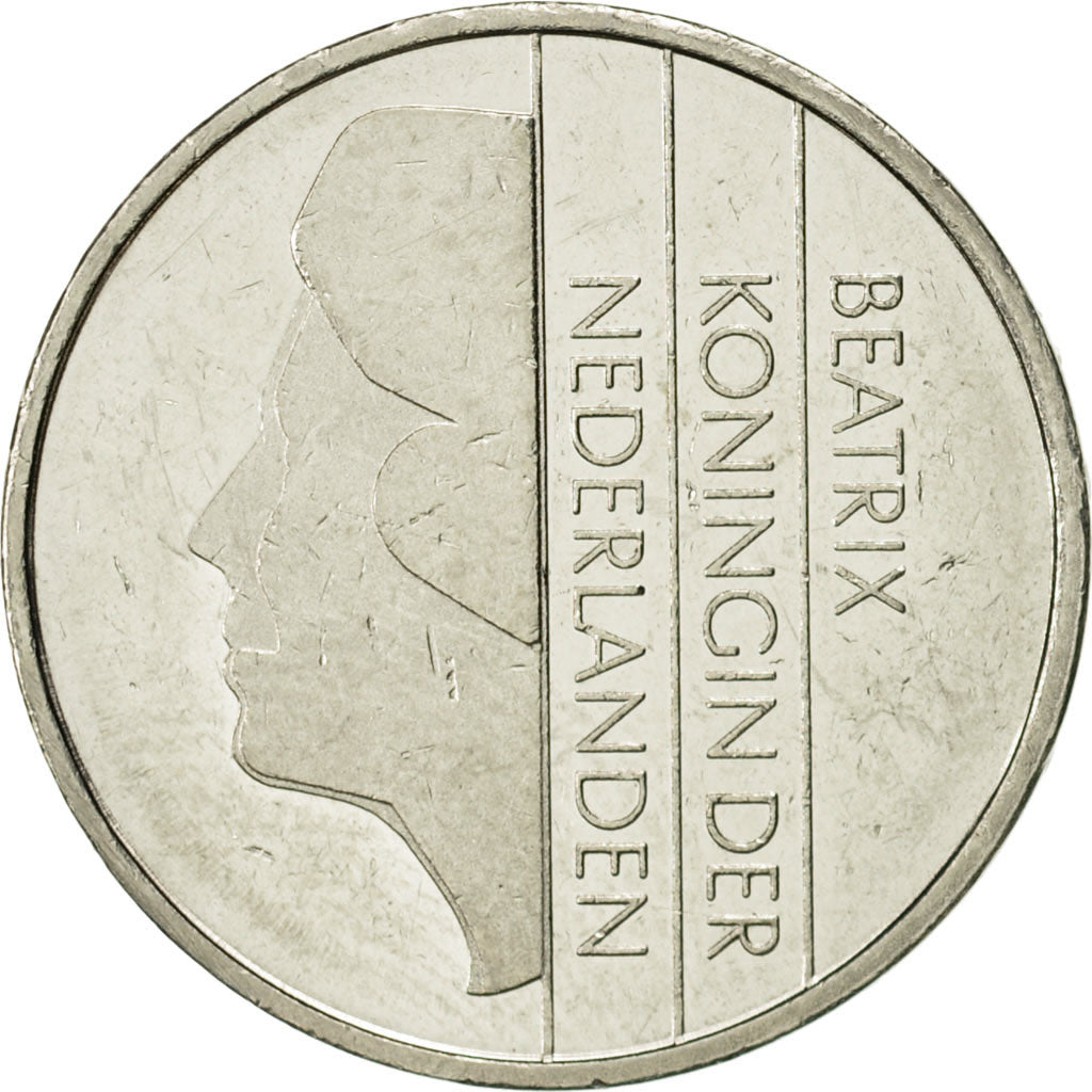 Moneta, Holandia, Beatrix, Gulden, 1998, AU(50-53), Nikiel, KM:205