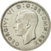 Munten, Groot Bretagne, George VI, Florin, Two Shillings, 1939, ZF+, Zilver